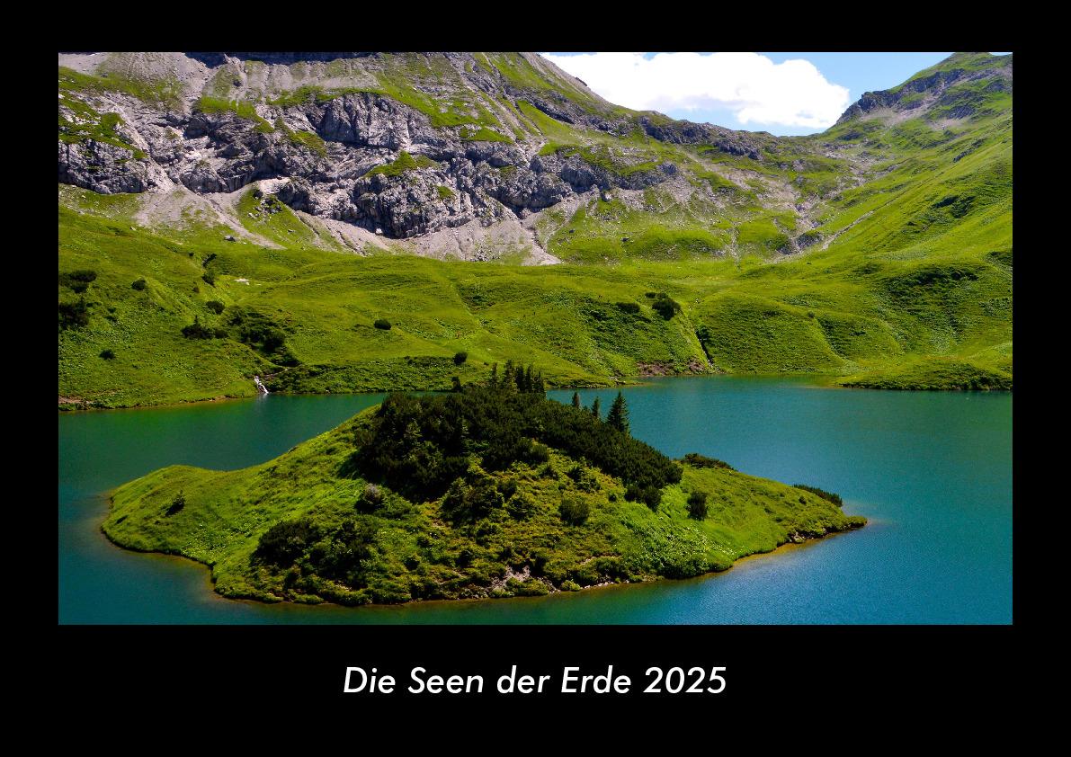 Die Seen der Erde 2025 Fotokalender DIN A3