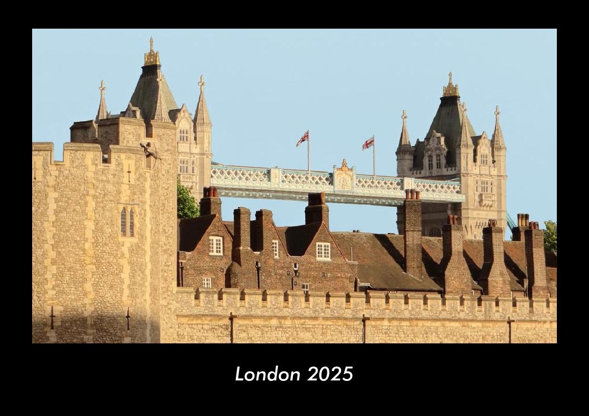 London 2025 Fotokalender DIN A3