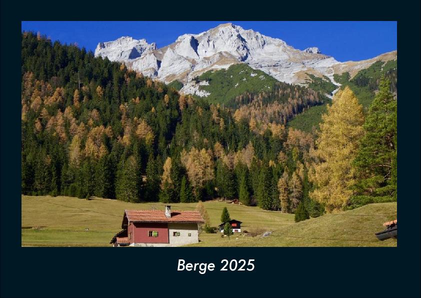 Berge 2025 Fotokalender DIN A4