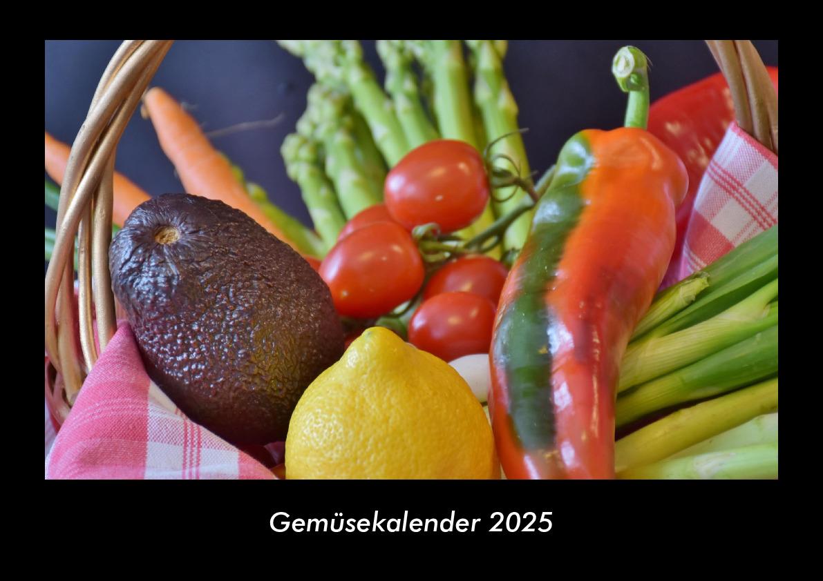 Gemüsekalender 2025 Fotokalender DIN A3