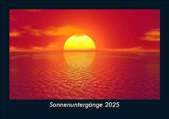 Sonnenuntergänge 2025 Fotokalender DIN A5