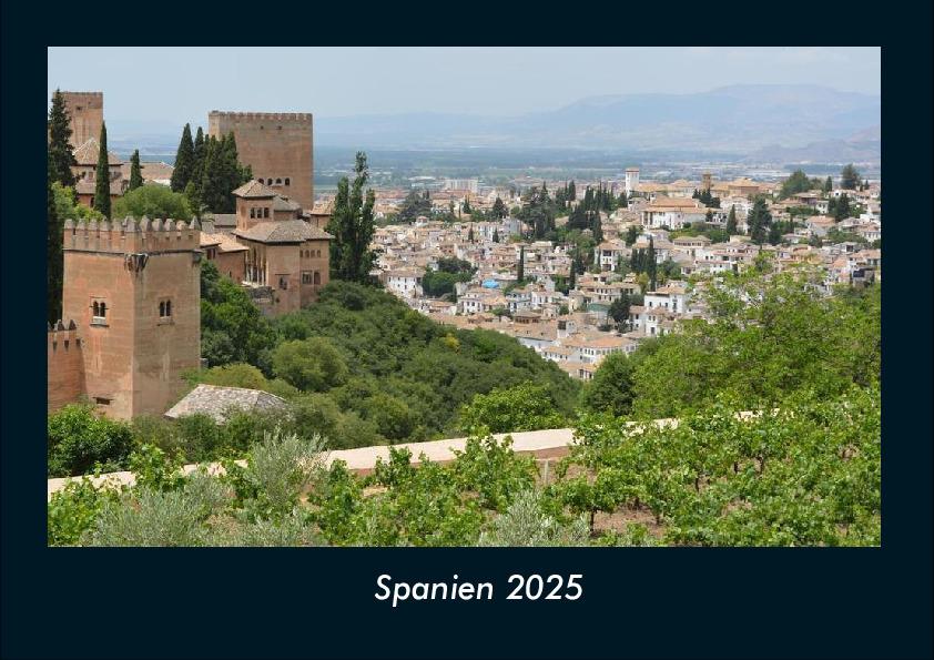 Spanien 2025 Fotokalender DIN A4
