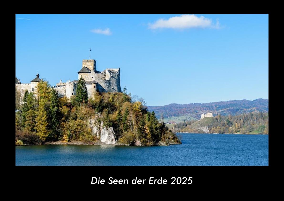 Die Seen der Erde 2025 Fotokalender DIN A3