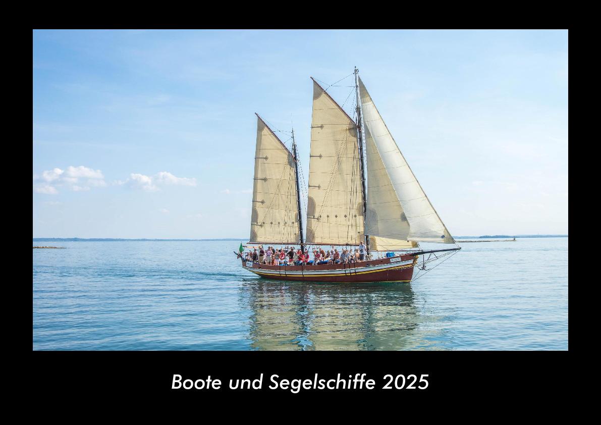 Boote und Segelschiffe 2025 Fotokalender DIN A3