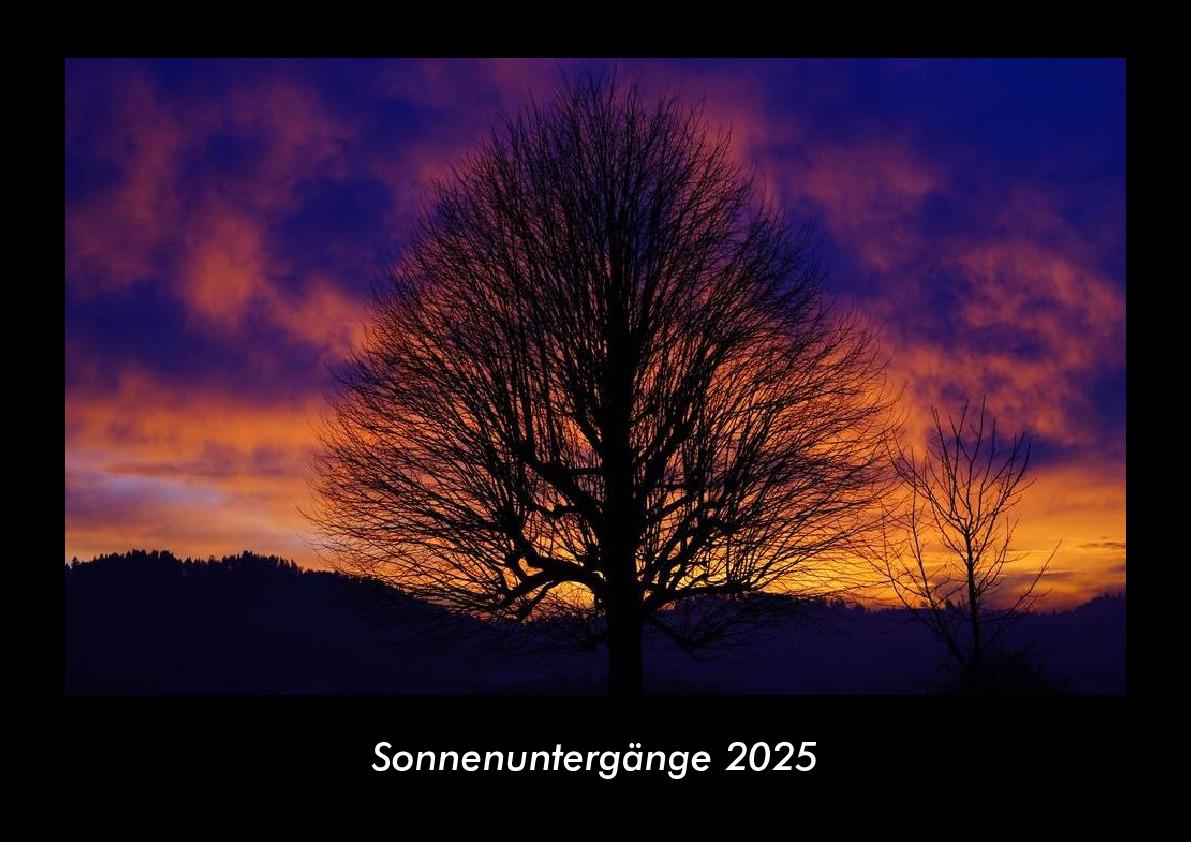 Sonnenuntergänge 2025 Fotokalender DIN A3