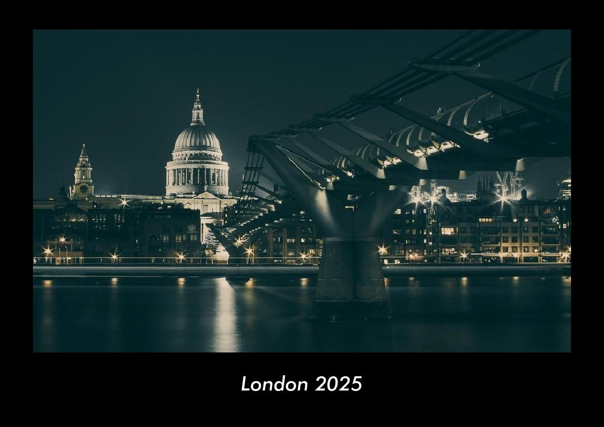 London 2025 Fotokalender DIN A3