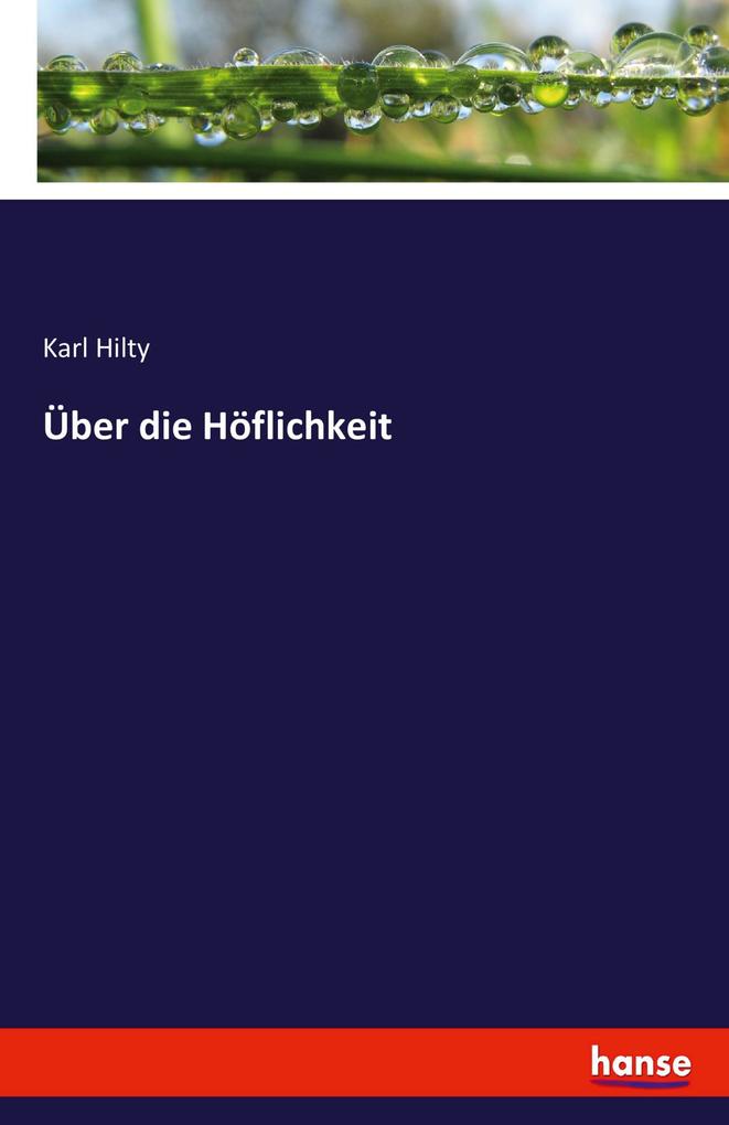 Über die Höflichkeit