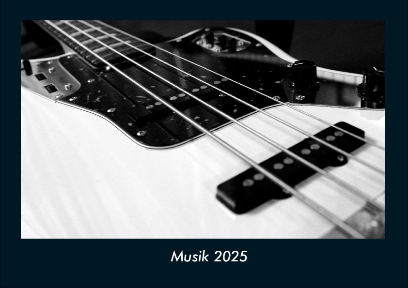 Musik 2025 Fotokalender DIN A4