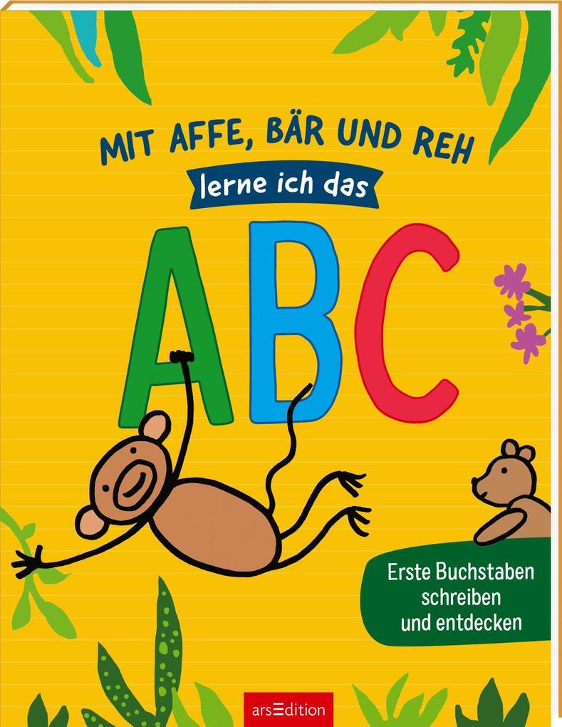 Ars Edition Gmbh Mit Affe Bär Und Reh Lerne Ich Das Abc - Bild 3