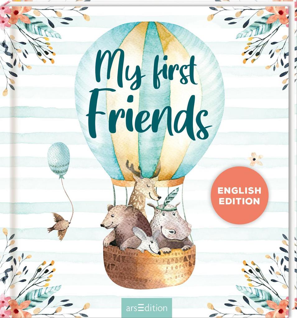 My First Friends - Watercolour Animals