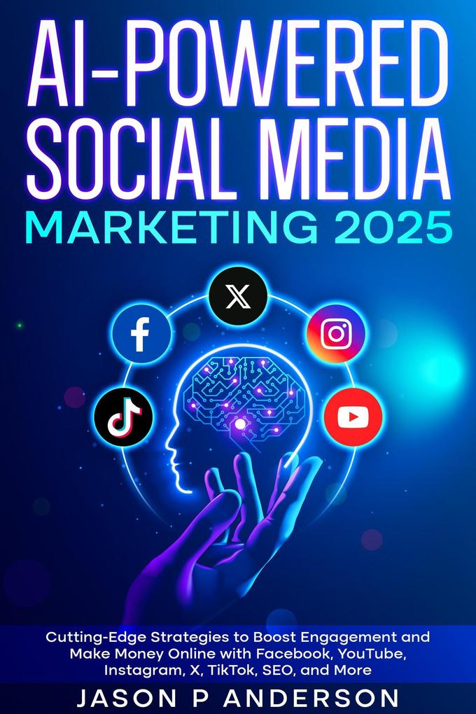 AI-Powered Social Media Marketing 2025 Cutting-Edge Strategies to Boost Engagement and Make Money Online with Facebook YouTube Instagram X TikTok SEO and More