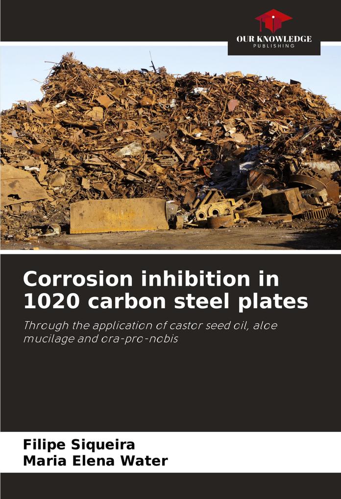 Corrosion inhibition in 1020 carbon steel plates