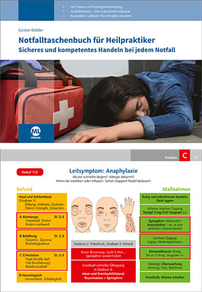 Notfalltaschenbuch für Heilpraktiker