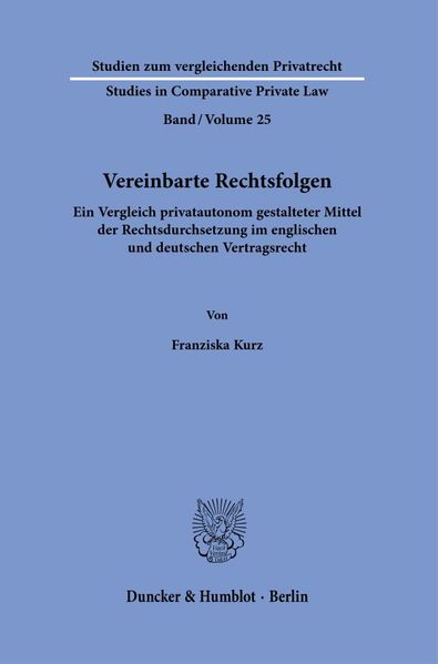 Vereinbarte Rechtsfolgen