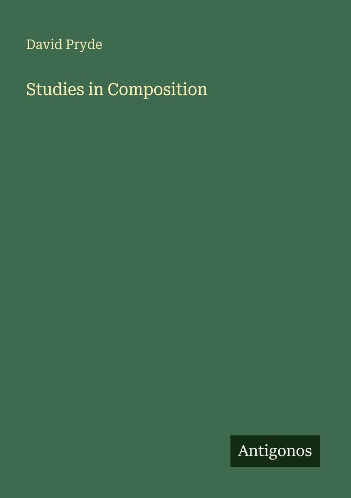 Studies in Composition