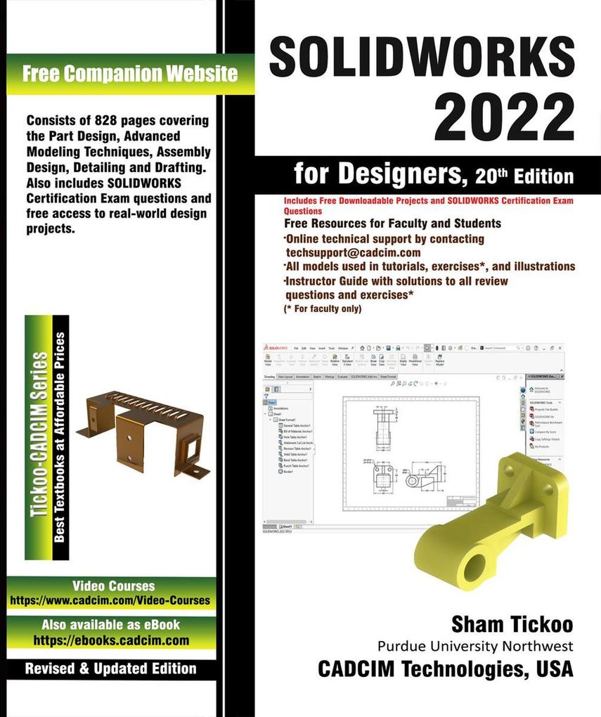 SOLIDWORKS 2022 for Designers 20th Edition