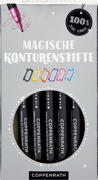 Magische Konturenstifte