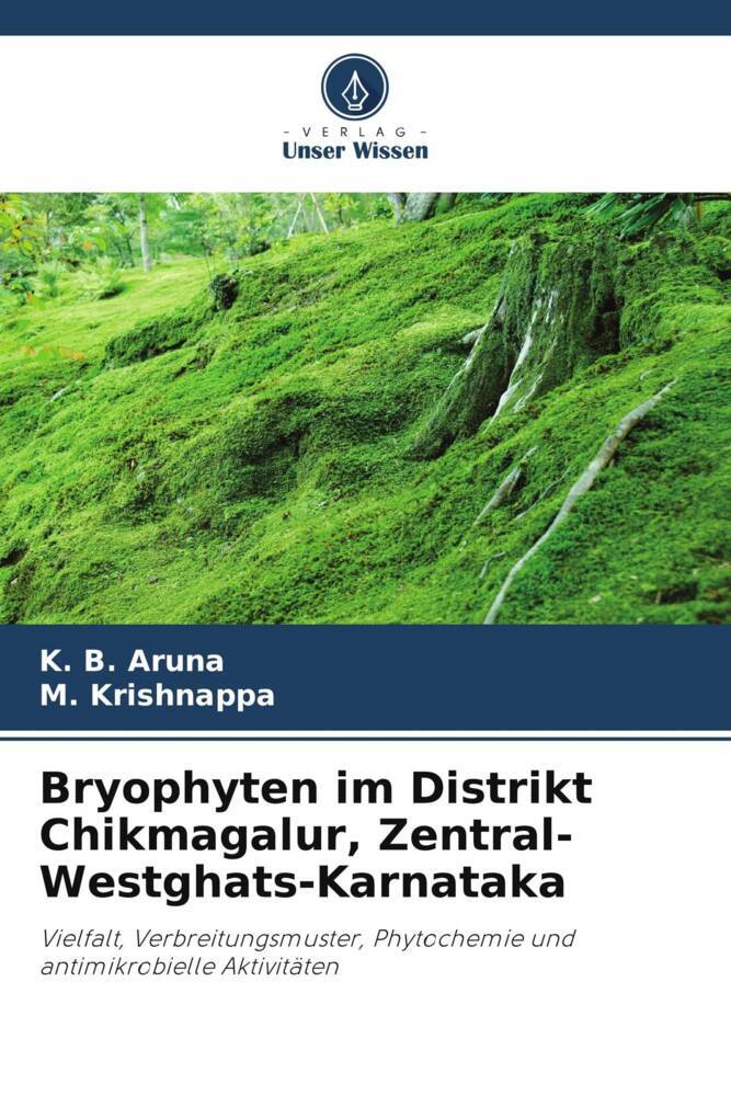 Bryophyten im Distrikt Chikmagalur Zentral-Westghats-Karnataka
