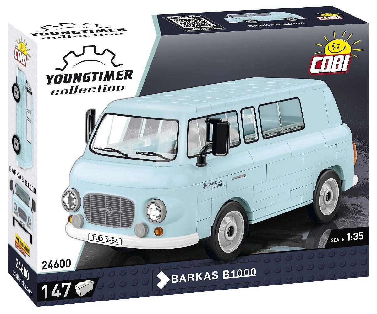 COBI Youngtimer 24600 - Barkas B1000 Bausatz 1:35 147 Klemmbausteine
