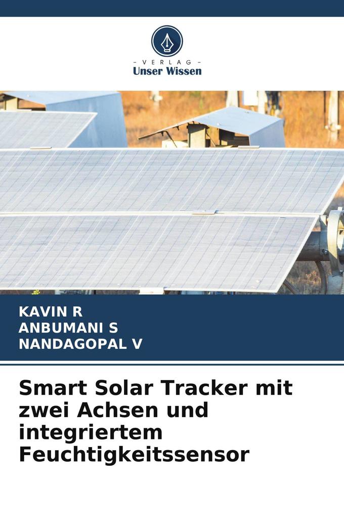 Smart Solar Tracker mit zwei Achsen und integriertem Feuchtigkeitssensor