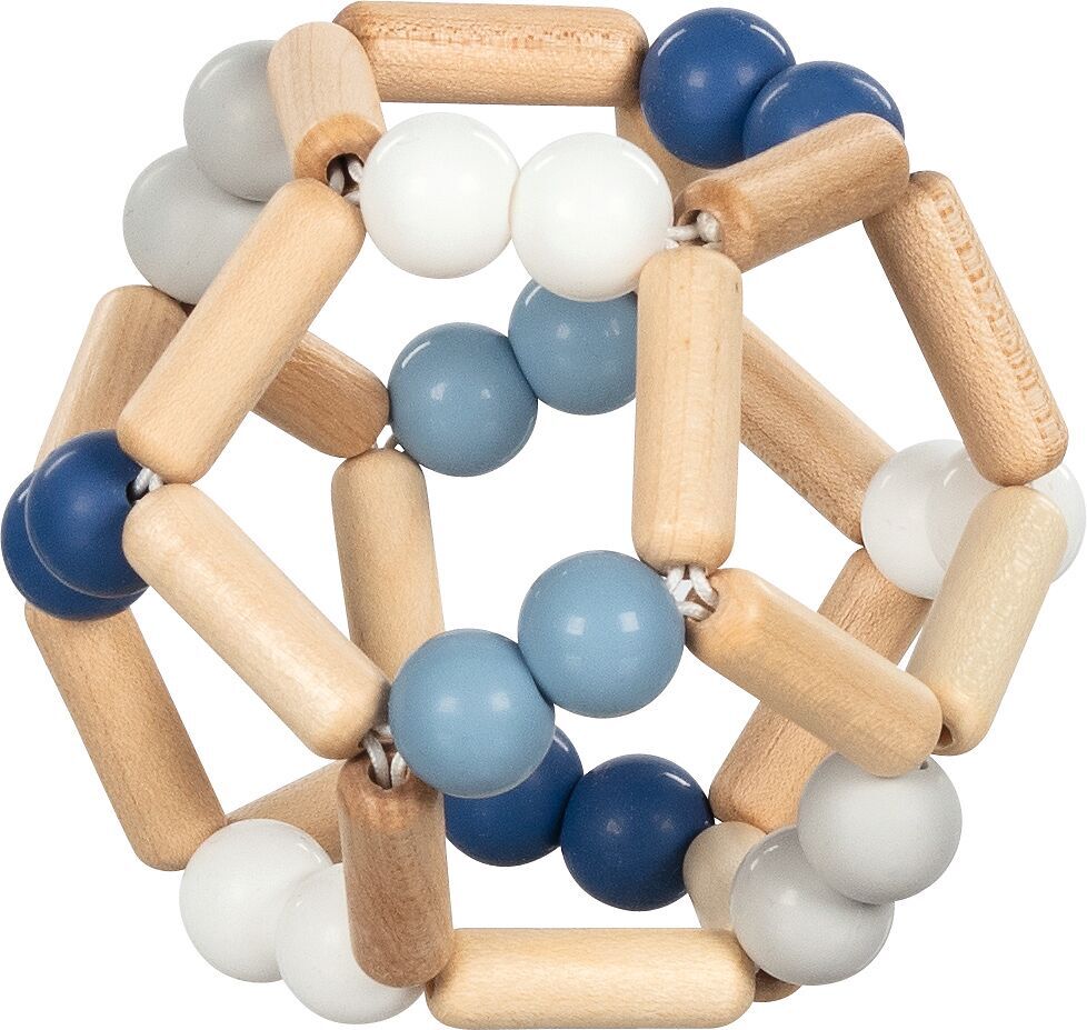 Goki 65345 - Greifling Elastik Ball blau