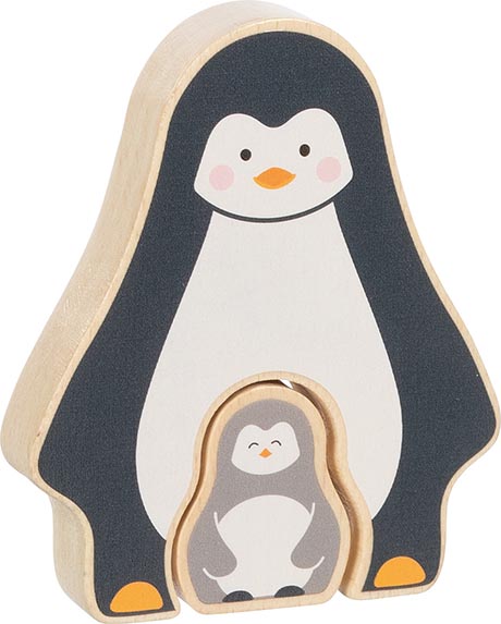 Goki 57333 - Aufstellpuzzle Pinguin