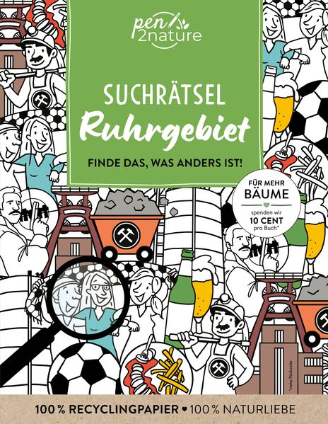 Suchrätsel Ruhrgebiet - Finde das was anders ist!