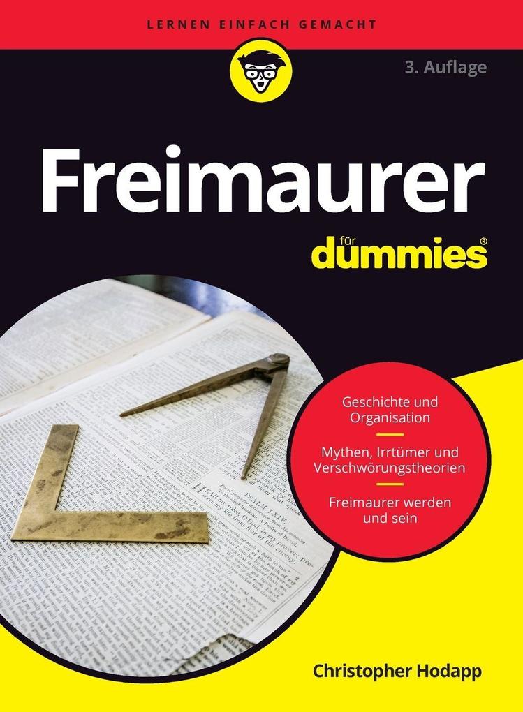 Wiley-Vch Gmbh Freimaurer Für Dummies