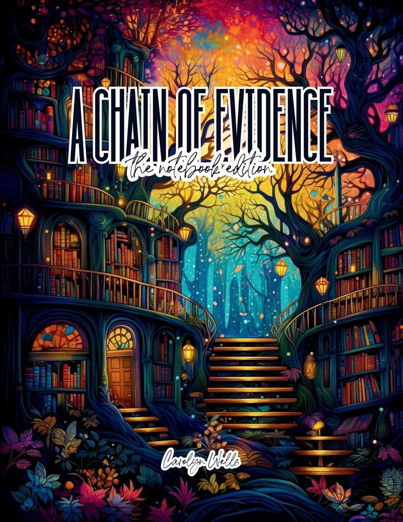 A Chain of Evidence - Lined Journal - 8.5' x 11' - 208 Pages - College Ruled Notebook for Work and School