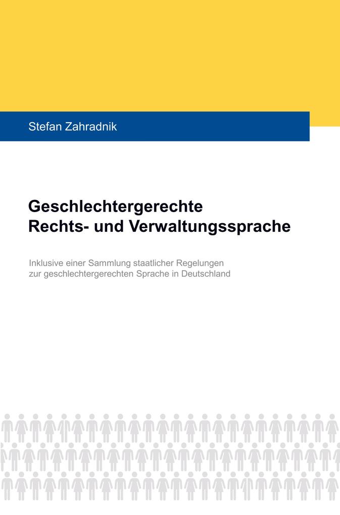Geschlechtergerechte Rechts- und Verwaltungssprache
