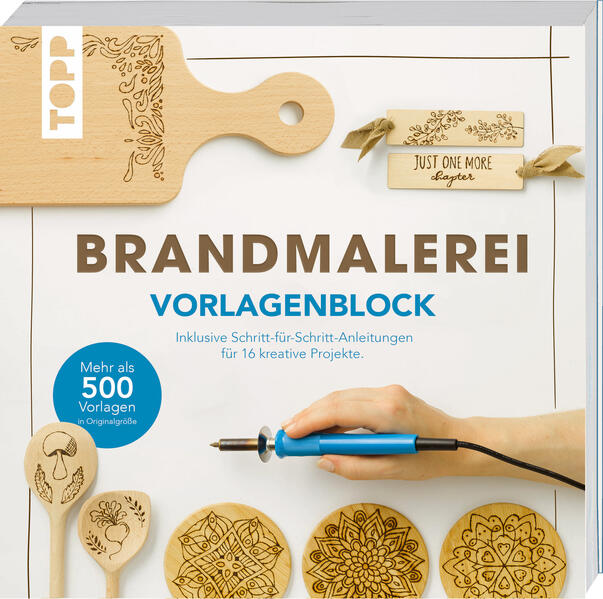 Frechverlag Gmbh Brandmalerei. Vorlagenblock. Mehr Als 500 Vorlagen In Originalgröße.