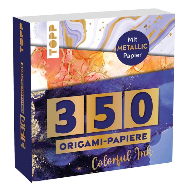 350 Origami Block Colorful Ink