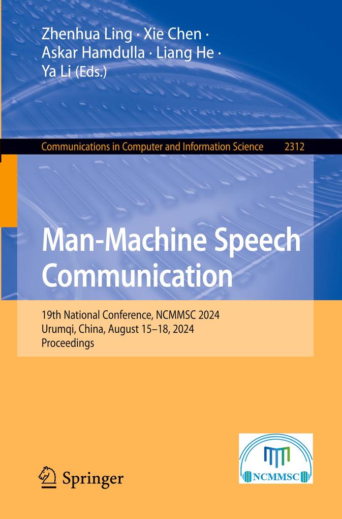 Man-Machine Speech Communication