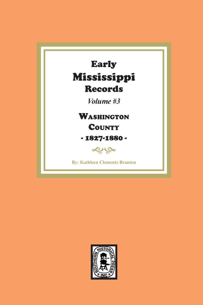 Early Mississippi Records Volume #3