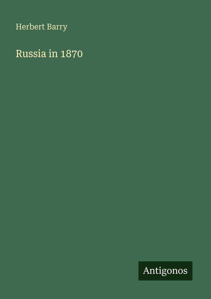 Russia in 1870
