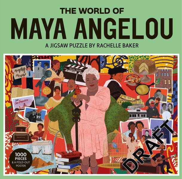 The World of Maya Angelou 1000 Piece Puzzle