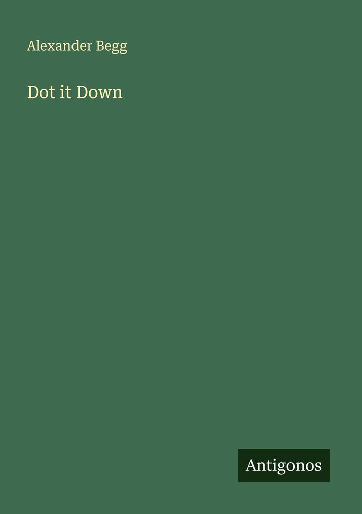 Dot it Down