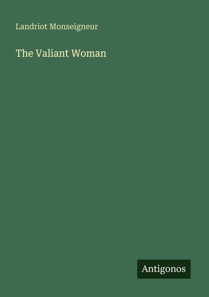 The Valiant Woman