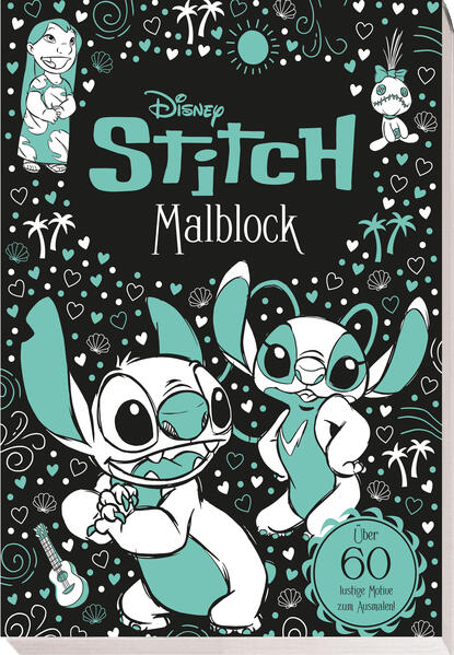 Panini Verlags Gmbh Disney Stitch: Malblock: Über 60 Lustige Motive Zum Ausmalen!