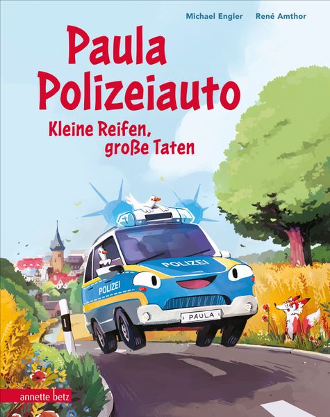 Paula Polizeiauto - Kleine Reifen, große Taten