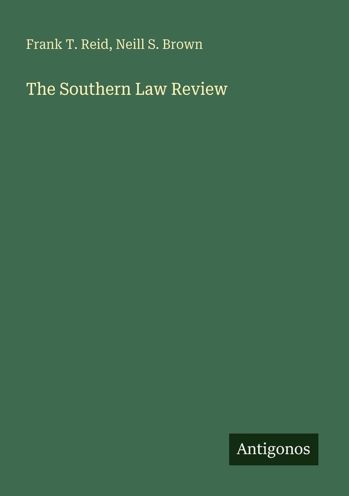 The Southern Law Review