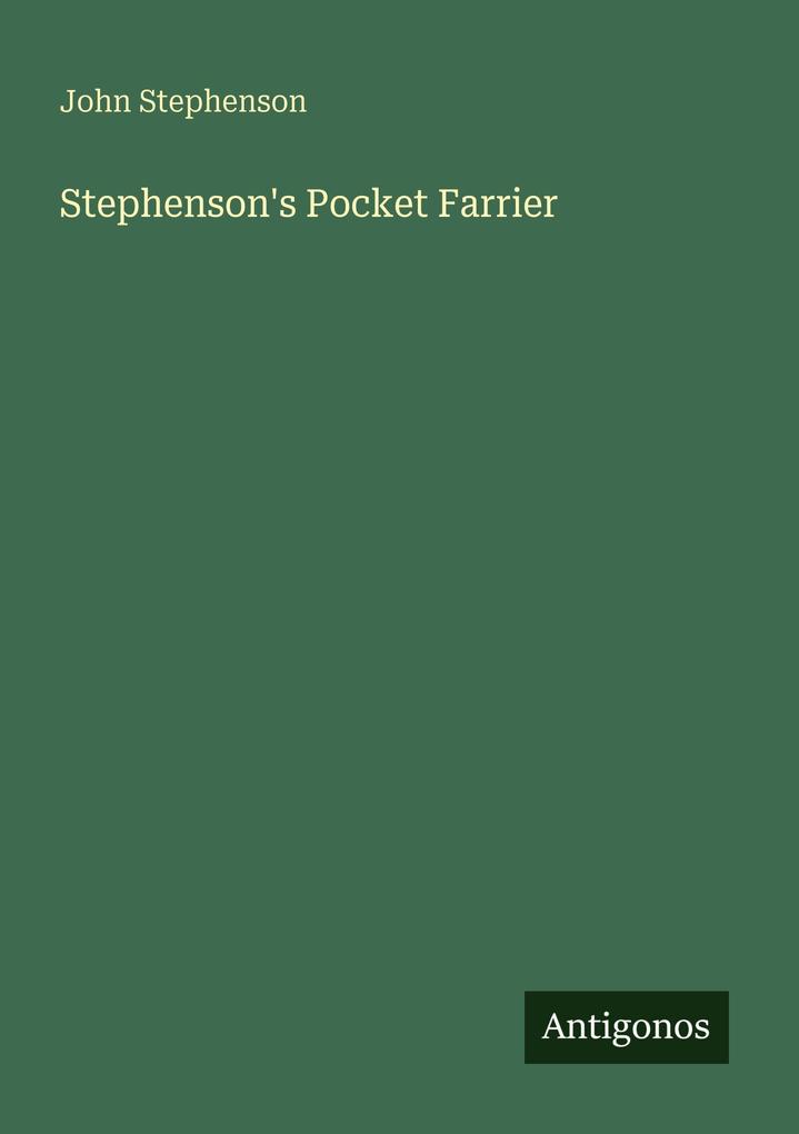 Stephenson's Pocket Farrier