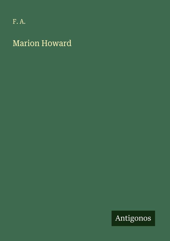 Marion Howard