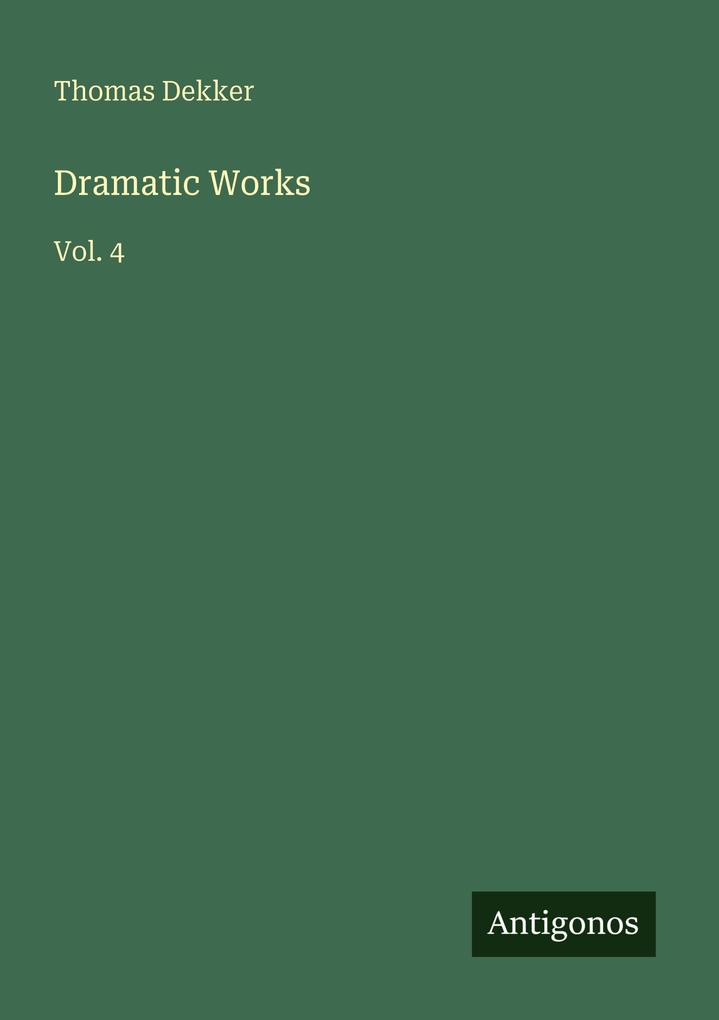Dramatic Works
