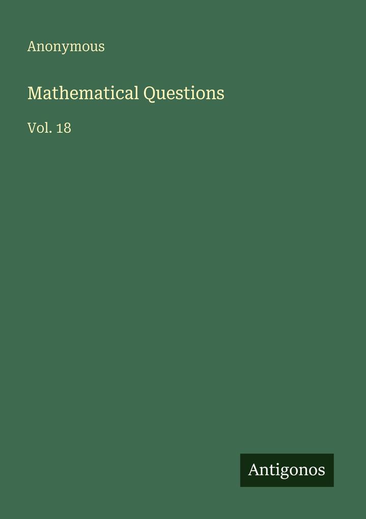 Mathematical Questions