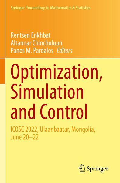 Optimization Simulation and Control