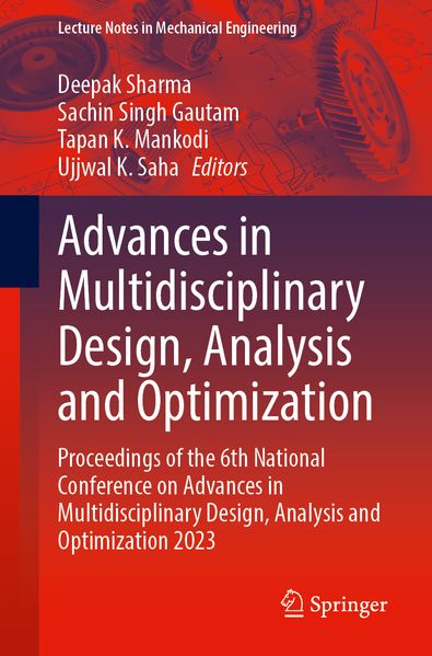 Advances in Multidisciplinary Design Analysis and Optimization