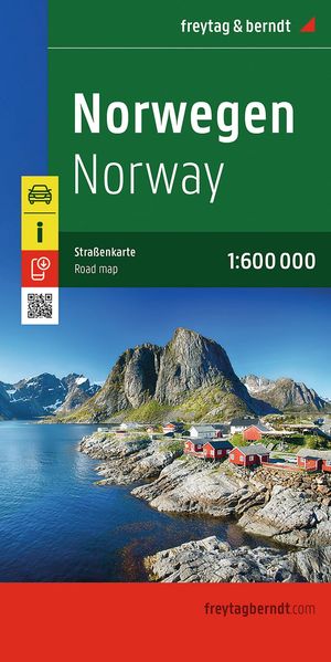 freytag & berndt Straßenkarte Norwegen 1:600.000