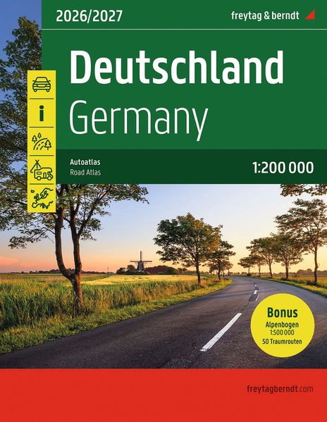 Freytag + Berndt Freytag & Berndt Autoatlas Deutschland 2026/2027 1, 200.000