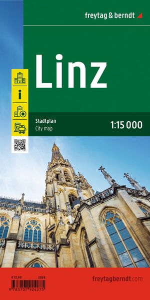 Linz Stadtplan 1:15.000 freytag & berndt